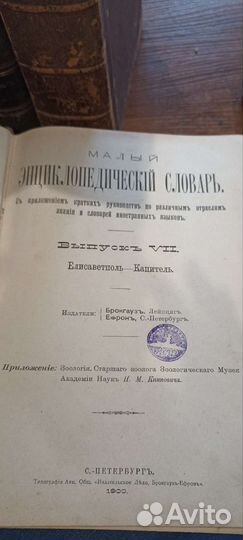 Энциклопед. словарь Брокгауза и Ефрона 1898-1901