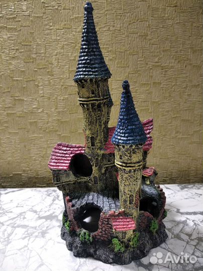 Грот (замок) для аквариума, коряга, декор