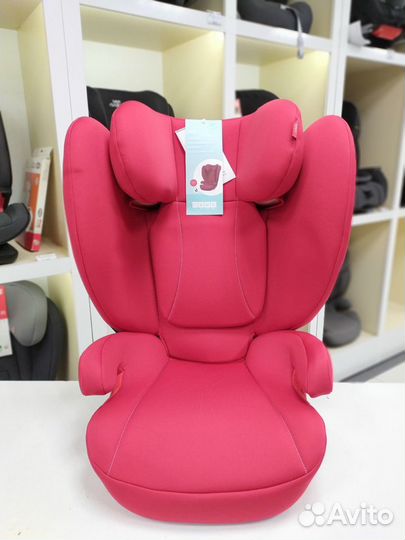 Автокресло 15-36кг изофикс Cybex Yari красный цвет