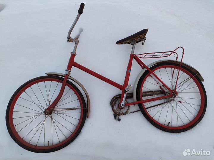 Велосипед подростковый СССР школьник
