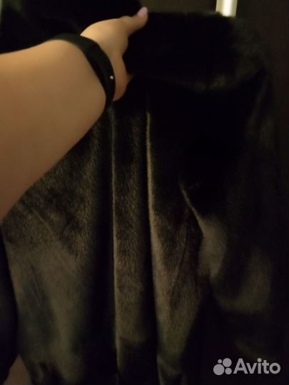 Искусственная шуба под норку