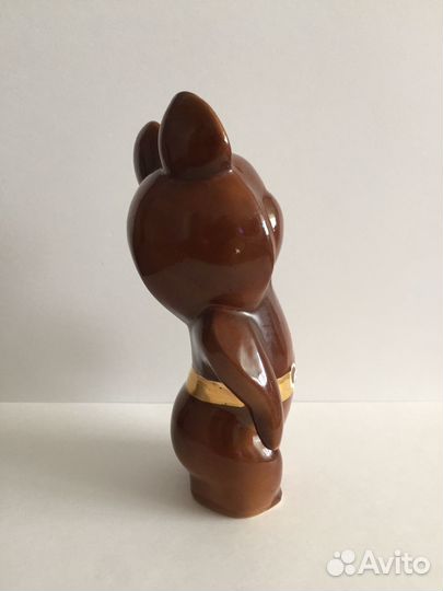 Статуэтка фарфоровая. ''Олимпийский мишка''. СССР