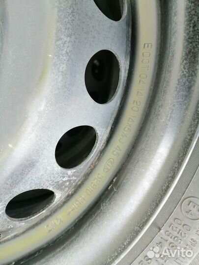 Оригинальные колёса r14 kia picanto лето