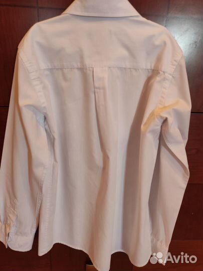 Рубашка белая для школы 140