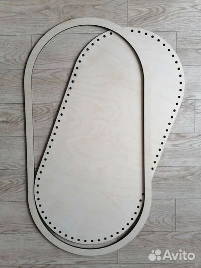 Донышко для люльки 80*40 * 6 мм