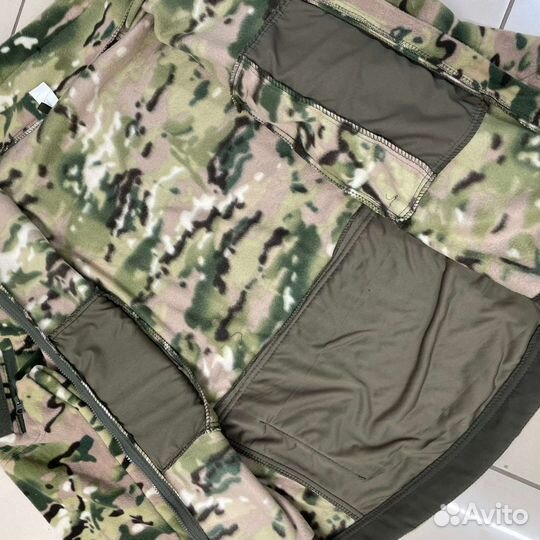 Флисовый костюм мужской военный Мультикам