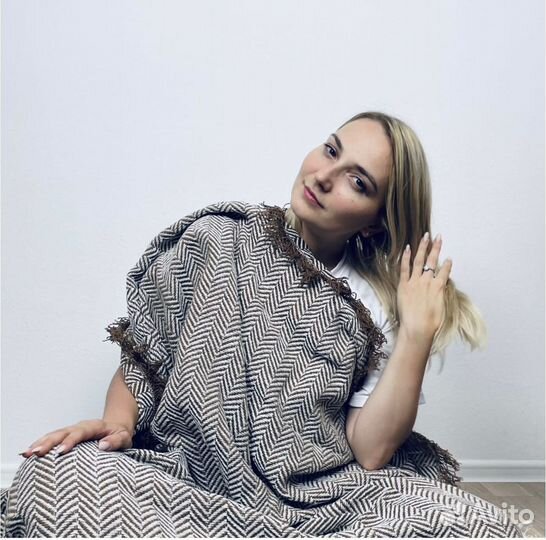 Сканди плед/покрывало