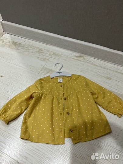 Рубашка для девочки HM 74 размер