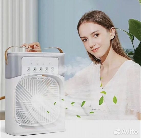 Настольный вентилятор кондиционер увлажнитель