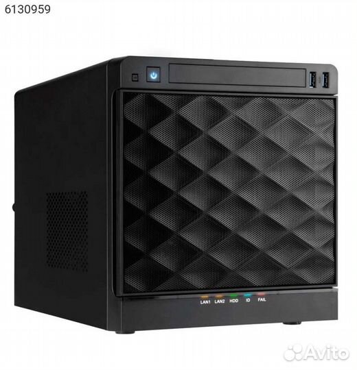 Корпус InWin IW-MS04 Microtower 265Вт Чёрный, 6130