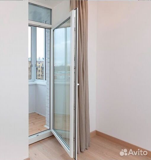 Дверь балконная пвх 700х2100