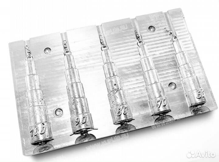 Форма для литья грузил 