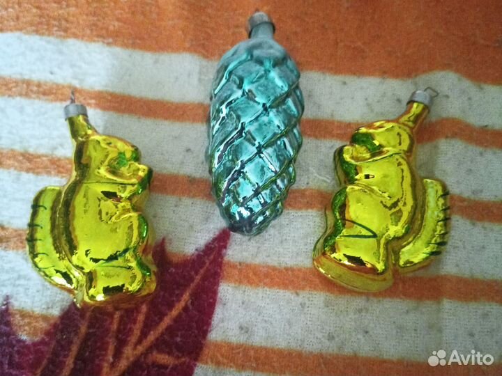 Советские ёлочные игрушки