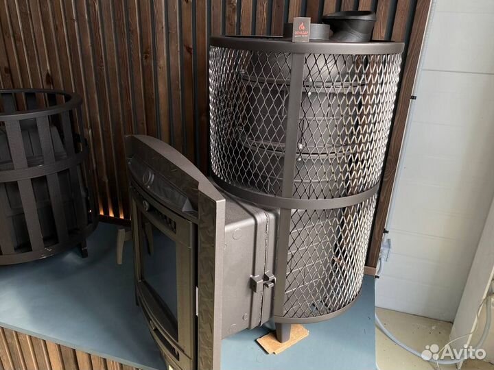 Печь для бани Атмосфера из чугуна