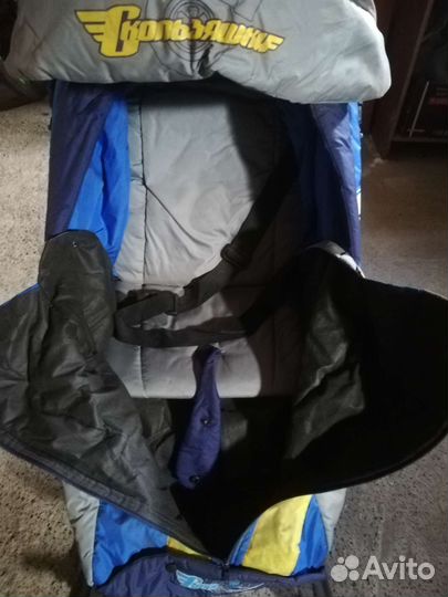 Детские санки с колесами