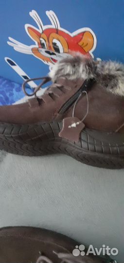 Ботинки женские зимние натуральная