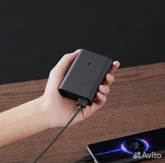 Аккумулятор внешний 10000mAh Mi Power Bank 3 ultra