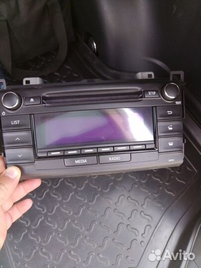 Автомагнитола на toyota rav4