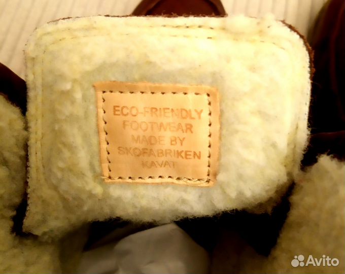 Ботинки кожаные зимние Kavat, Швеция