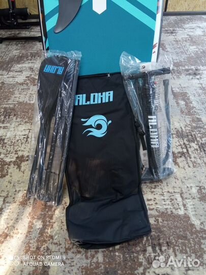 Премиальный Сапборд Синий дракон 384 x 84 см