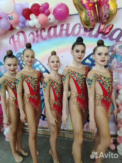 Групповые купальники для художественной гимнастики