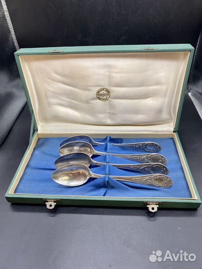 Столовые (десертные) ложки мельхиор СССР