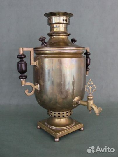 Принемаем старинные самовары на дровах