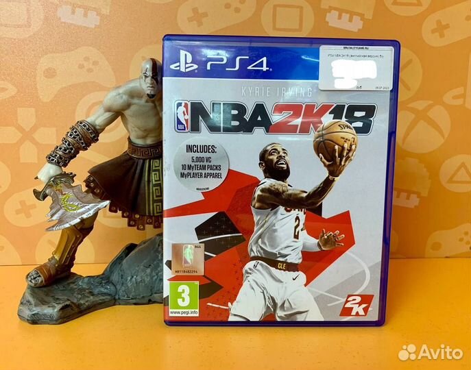PS4 NBA 2K18 б.у