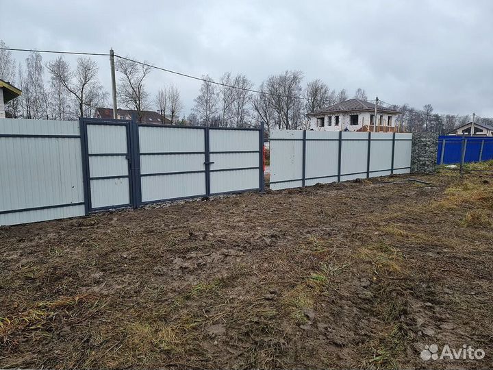 Забор под ключ