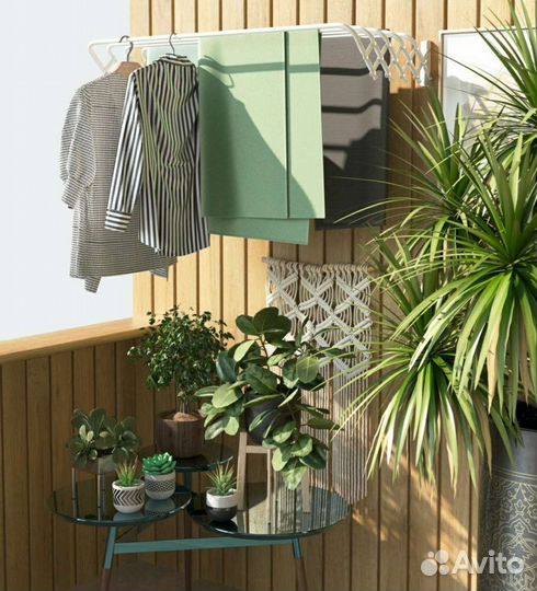 Сушилка для белья настенная 60 см