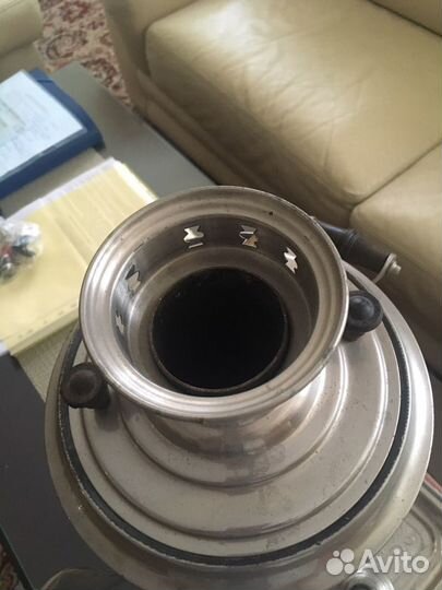 Самовар с подносом