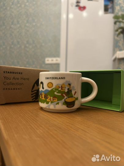 Кружка starbucks Switzerland