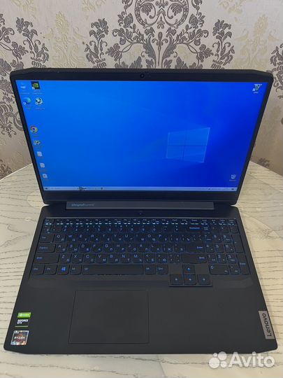 Игровой Lenovo Ryzen 7 / GTX1650 / 16gb / 120hz
