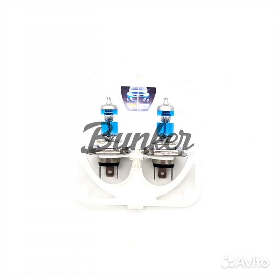 Автолампы MTF Н4 12V 55w Argentum+80 4000K