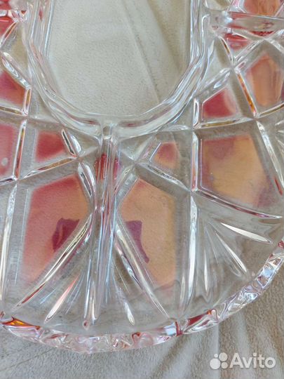 Менажница цветное стекло