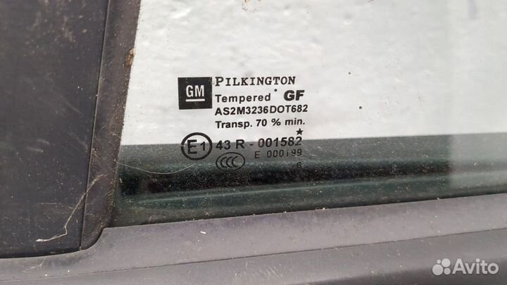 Дверь боковая левая задняя Opel Astra H