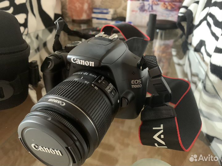 Зеркальный фотоаппарат canon eos 1100d