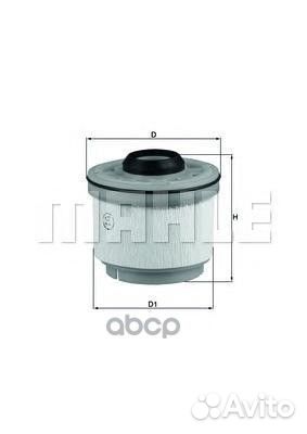 KX268D фильтр топливный Toyota Hilux 2.5D/2.5D