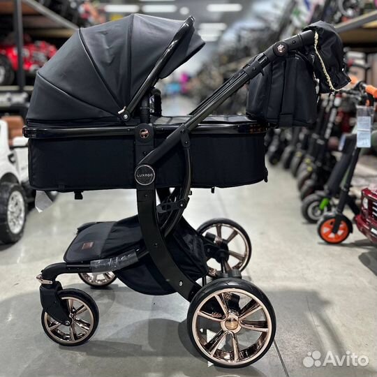 Коляска 2 в 1и 3 в1 (черный стиль )