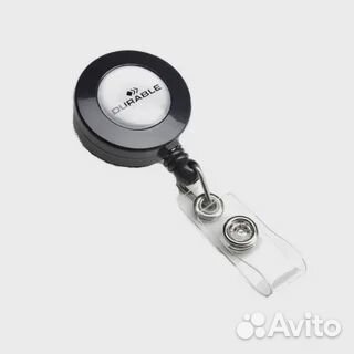 Держатель с рулеткой для бейджа Durable