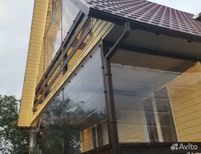 Мягкие окна замер монтаж доставка