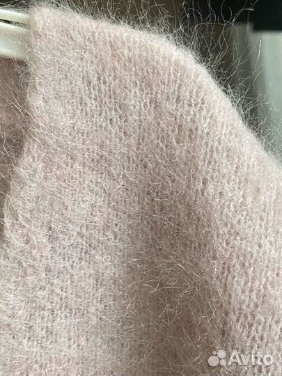 Итальянский пуловер мохер шерсть на 48 р