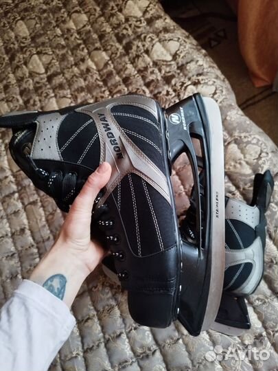 Коньки хоккейные 44 размер