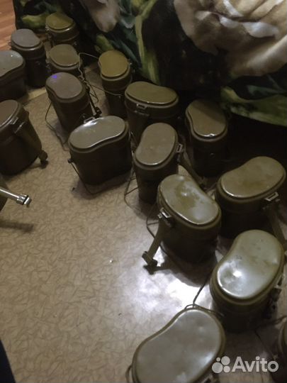 Котелки армейские алюминиевые СССР