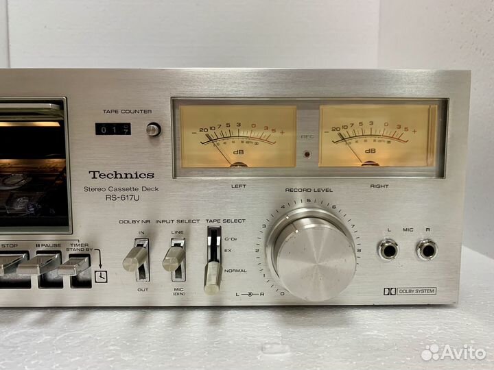 Дека кассетная Technics RS-617