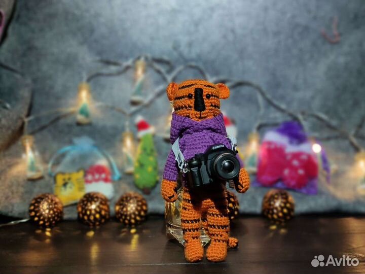 Тигр Амигуруми