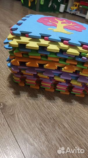 Развивающий коврик пазл