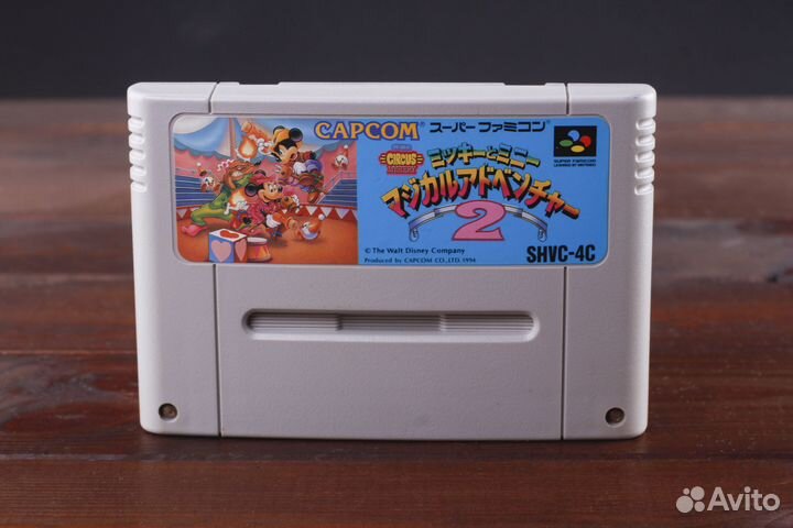 SFC Mickey & Minnie Magical Quest 2 ntsc-J Лиц