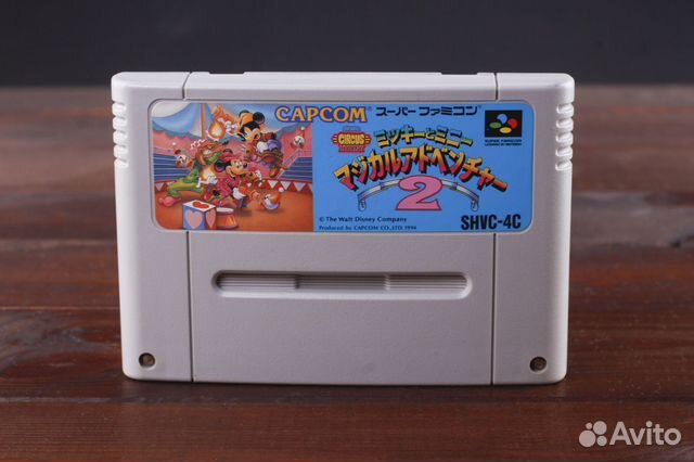 SFC Mickey & Minnie Magical Quest 2 ntsc-J Лиц