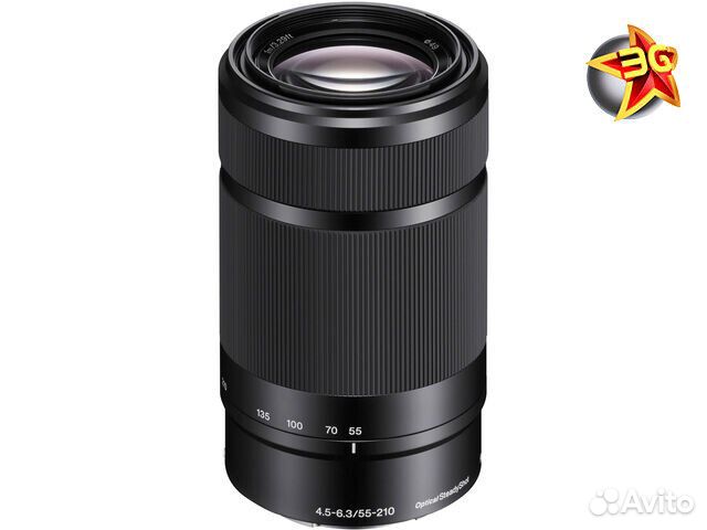 Объектив Sony 55-210mm f/4.5-6.3 E SEL-55210 Black